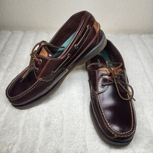 Sperry Topsider 0764027 Men's Mako Canoe Moc 2 Eye Boat Shoe Amaretto